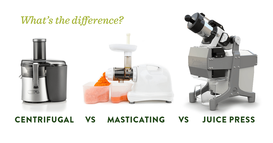 Centrifugal vs Masticating vs Cold Press Juicers Home Pressed Juices